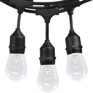 Best 48ft Outdoor Shatterproof Commercial Grade LED String Lights wholesale