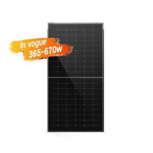 Best 365-670w Photovoltaic Solar Panels With Flat Roof Mounting TUV Certifications wholesale