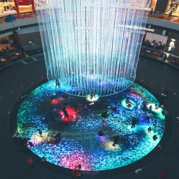 Indoor Dance Floor LED Display Screen Intelligent Interactive P3.91