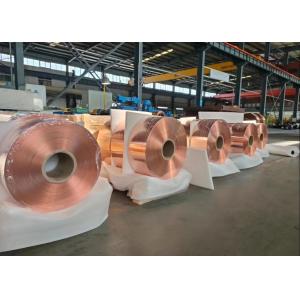 Buy cheap Ultra Wide Thin Narrow Copper Strip 2mm-1310mm Industrial Grade from wholesalers