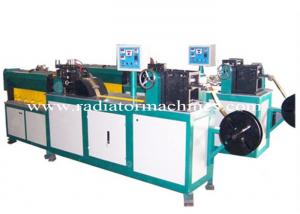 Best Plate Type Copper Fin Radiator Making Machine 40 M/min Feeding Speed wholesale