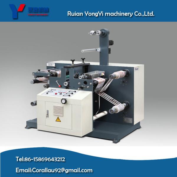 Cheap Slitting machine with rotary die-cutting station for sale
