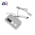 Smart Double Button Touch Sensor Switch with Time and Temperature Output Voltage