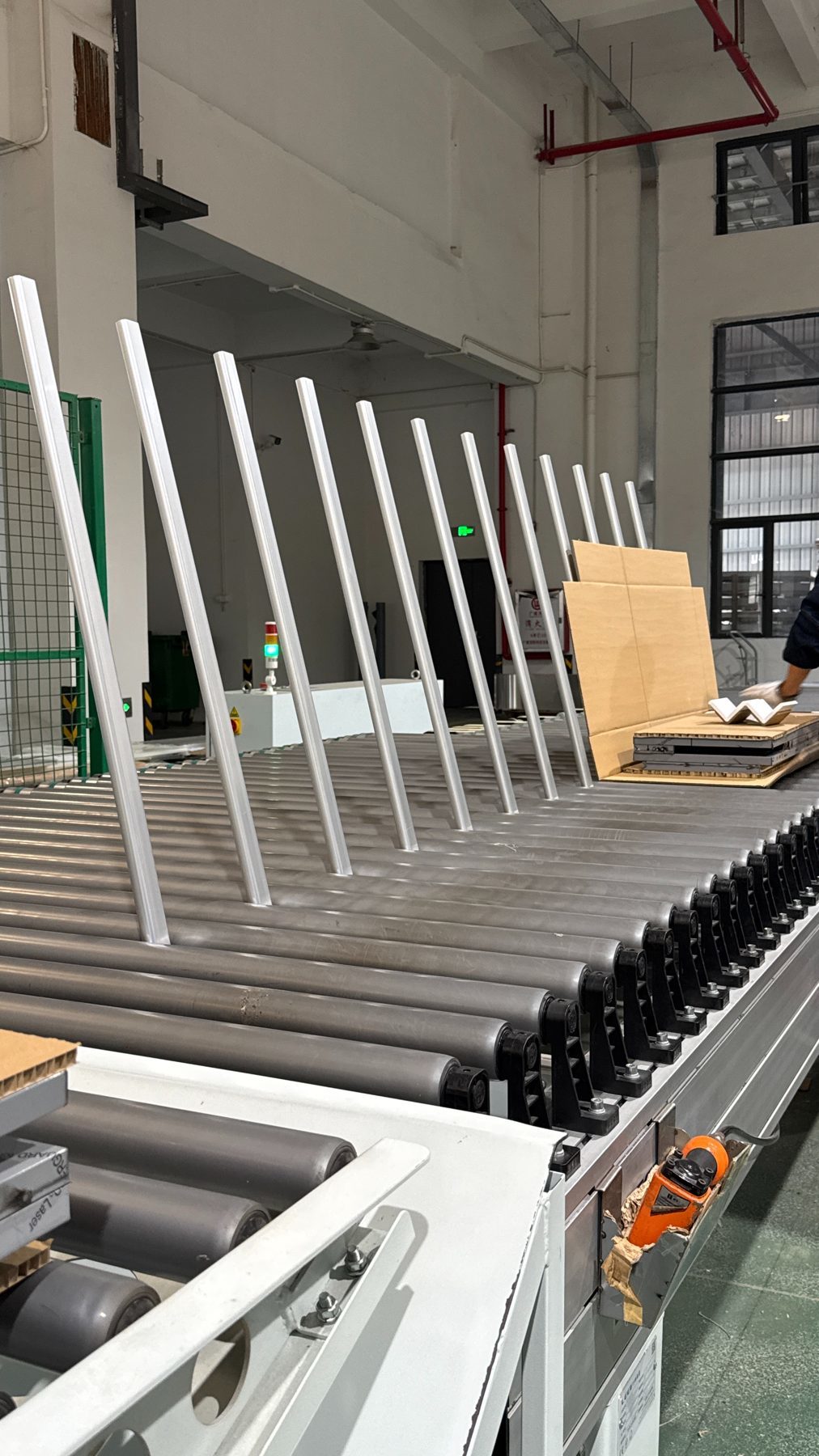 Inspection and packing readiness area in Fadior production environment