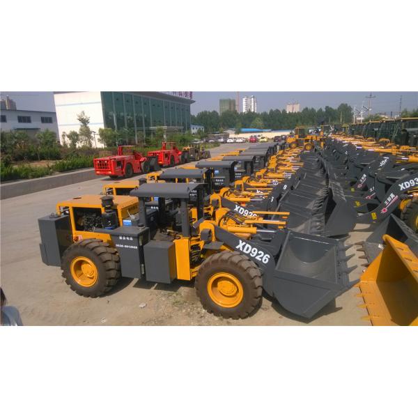 Underground wheel loader XD928 rated load 2.0ton with 1cbm bucket capacity