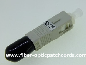 Single / Multi Model Fiber Optic Fast Connector Plastic Material