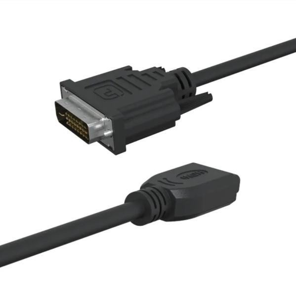 Cheap Gold Plated High-Speed HDMI to DVI Cable 24+1 Pin Male to Female for 1080P Video Cable for Computer and Projector for sale