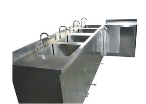 China Ground Type Stainless Steel 304 Material Hospital Clean Room Equipment/ Clean Room Sink on sale