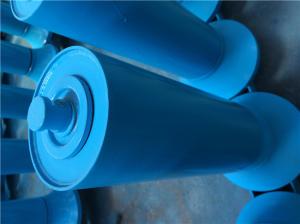 China 76mm Troughing Belt Conveyor Rollers For Coal Mining on sale
