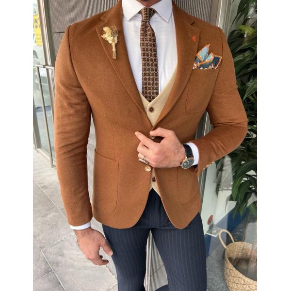 Mens Business Casual Suit Jacket