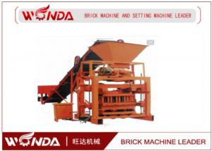 Best Hydraulic Press Semi Automatic Brick Making Machine , Paver Brick Making Machine wholesale