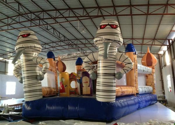 Cheap Amusement Park Commercial Inflatable Water Slides Egypt Tour Style for sale