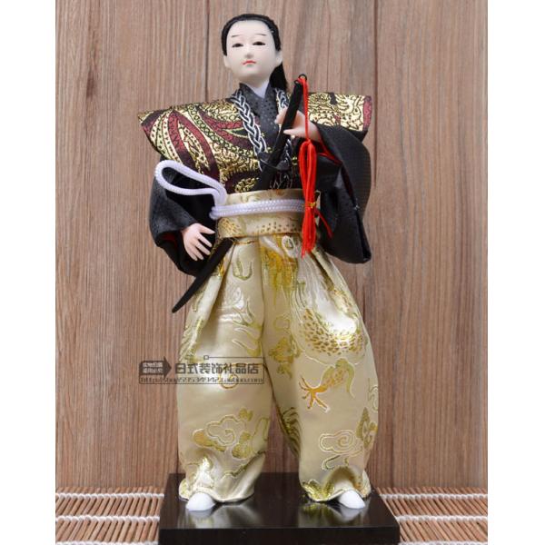 Japanese Samurai Doll, oriental doll