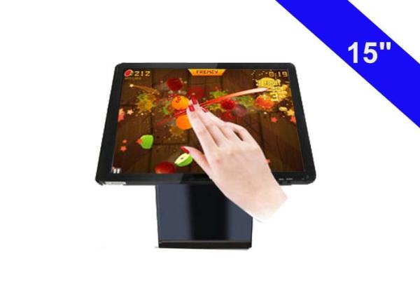 Cheap Desktop Computer Touch Screen Monitor 15 Inch 10 Points Multitouch LCD Display for sale