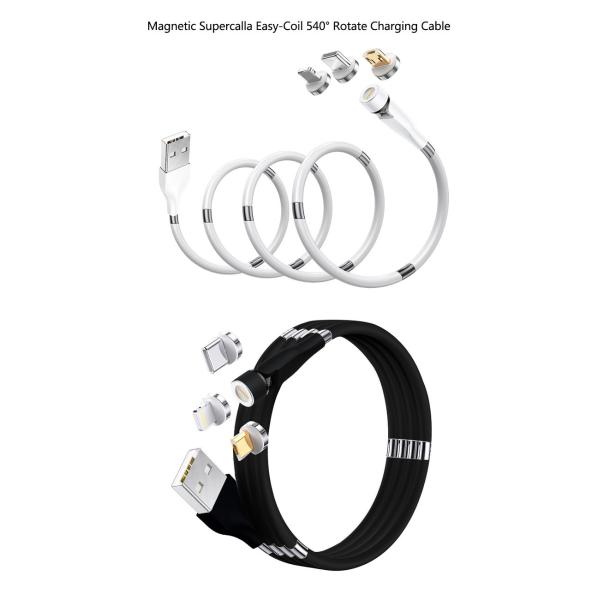 Magnetic Mobile Phone Data Cable Nylon Fast Charging Heavy Duty