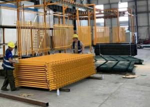 Easily Assembled Wrought Iron Fence Panels / Fence Panels Square Tube/Galvanized Steel Pipe Fence