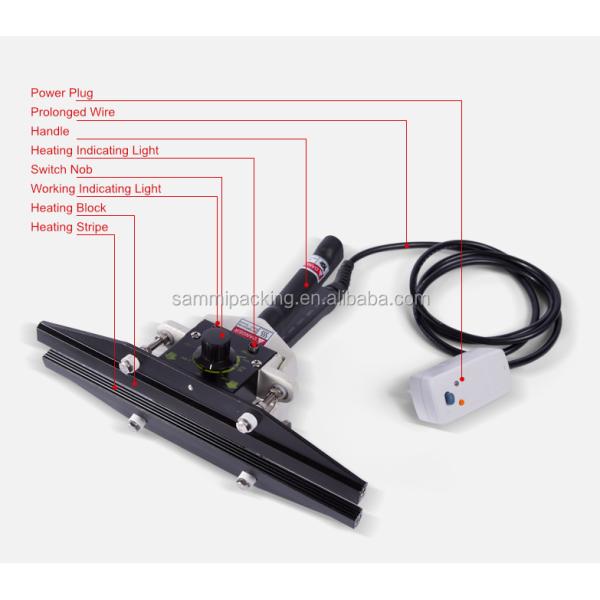 FRK-300 Hand Clamp Sealer / Plier Sealing Machine/handheld Sealing Machine
