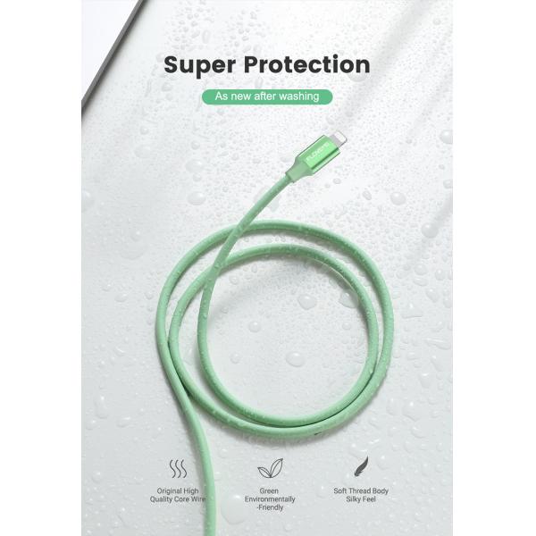2m 1m 25cm USB Type C Charging Cable Liquid Silicone Data Transfer Fast Charging Cable
