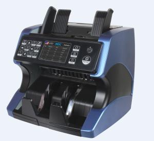 China Bank Fast Money Counting Bill Value Counter Machine Banknote Counter Currency Detector Cash Value Mix Currency Counter on sale