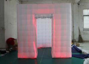 Best Outdoor Inflatable Photo Booth Double Triple Stitches Customized Color wholesale