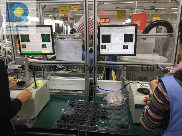 Cheap High Precision Fan Blade Balancing Machine , Blower Impeller Gripper Balancing Machine for sale