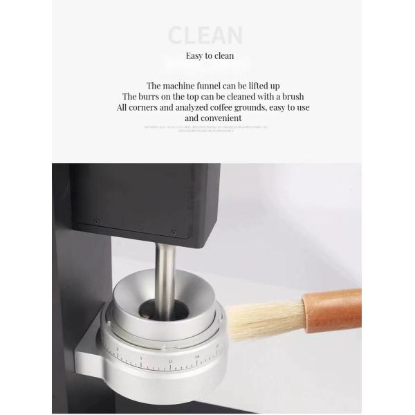 Metal Home Coffee Grinder Foam Milk Function for Ground Beans