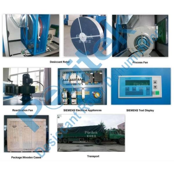 Wheel Rotor Industrial Desiccant Dehumidifier