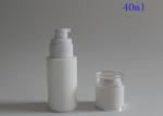 Durable Biue Coating Unusual Cosmetic Glass Bottles Small Makeup Containers