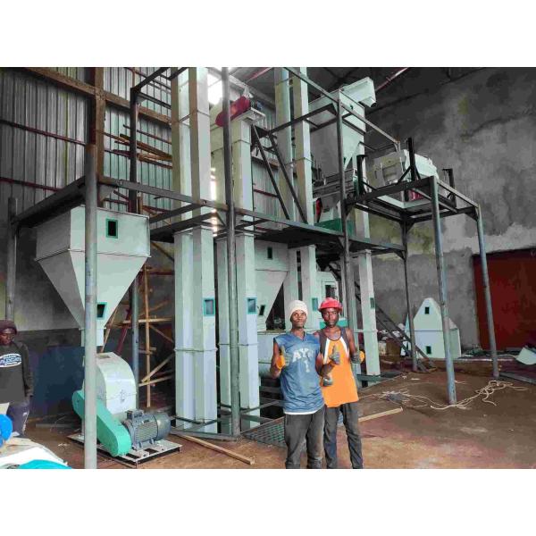 500kg/h 1t/h 2t/h Automatic Poultry Feed Pellet Production Line / Pellet Plant Small Manufacturing Machines Linea Produccion Pellets Alimentos Cerdos