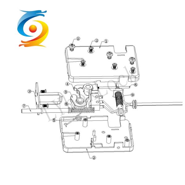 Metal Small Electric Solenoid Lock Electronic Storage Cabinet Lock