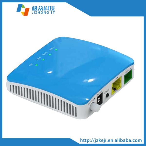 DC 12V 0.8A Power FTTH Device CATV Optical Receiver Single Fiber WIFI 1PORTS ONU