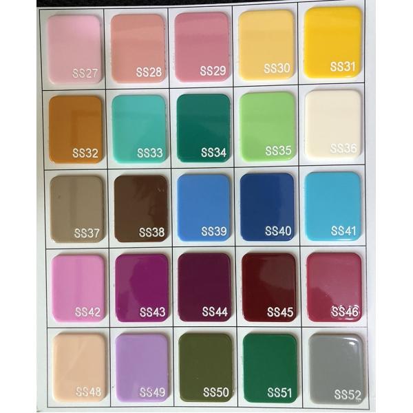 Pastel Colored Acrylic Sheet Perspex Plexiglass PMMA 3mm