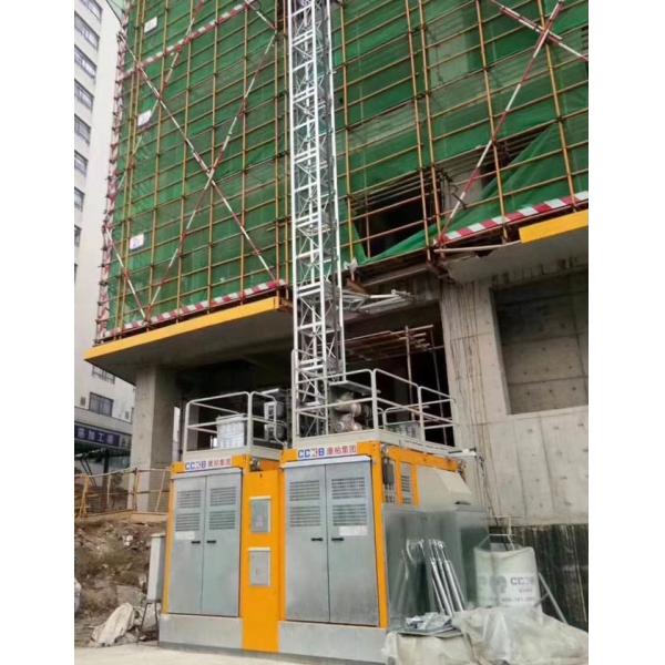 Modular Rack And Pinion Elevator Design Payload Capacity 3000Kg For Construction Site