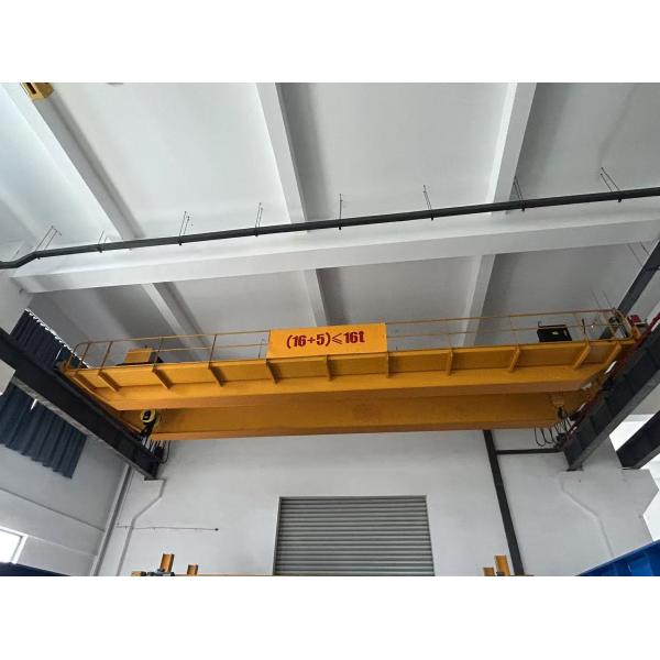 Double Girder Bridge Crane With Easy Operation 16ton Warehouses