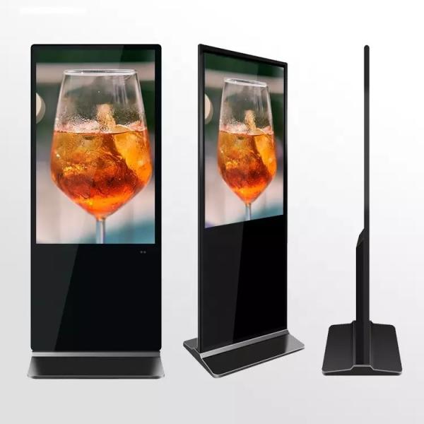 Cheap 50inch Indoor Android Floor Standing Touch Screen Kiosk LCD Digital Signage for sale