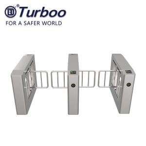 Best Stainless Steel Swing Barrier Gate , Turnstyle Automatic Gates With Card Reader wholesale
