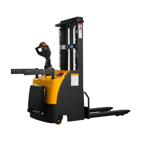 Free Lifting 2000kg Electric Hydraulic Walking Pallet Stacker