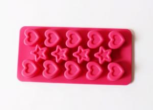 China Mini Heart&Star Candy Silicone Mold on sale