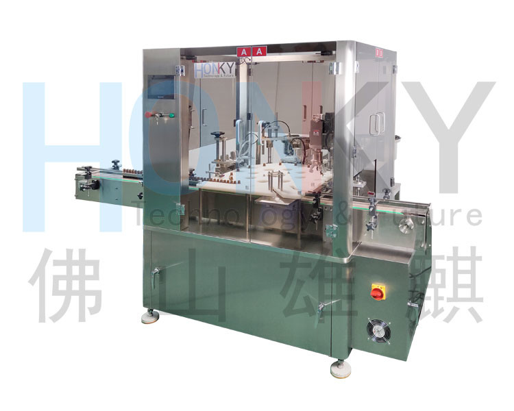 Full Automatic 100ml Essential Oil Filling Machine Glass Bottle Capping Machine