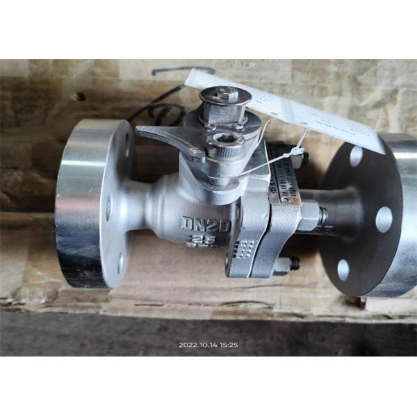 Size 80mm Floating Ball Valve Stainless Steel Material