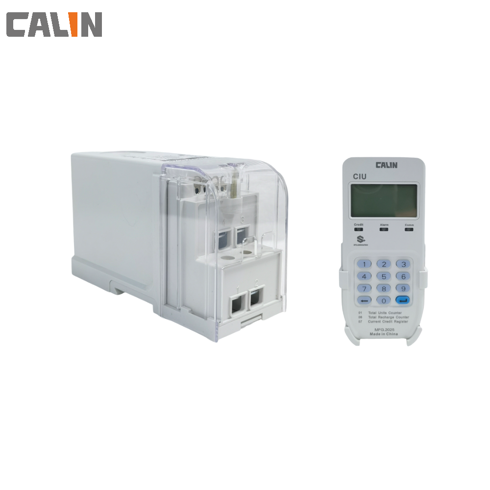 1000imp/KWh STS Encryption 35mm Din Rail Meter Single Phase