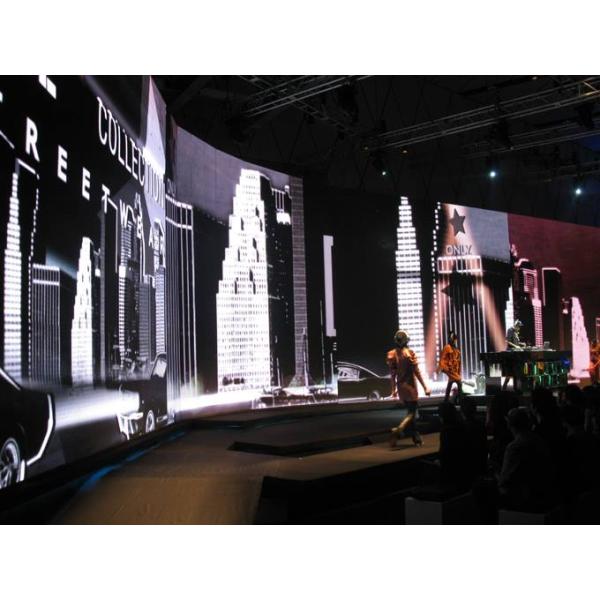 P2.5 P3 Indoor Flexible Led Screen Panel Curved Led Display Wall Showcase