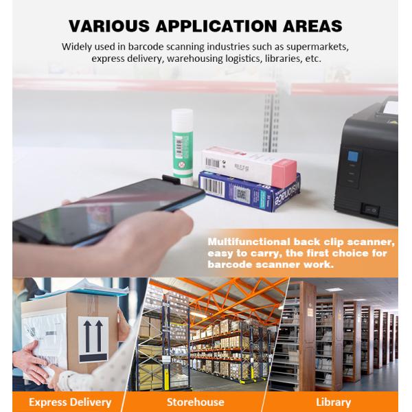 Tlphones Portables Mobile Phones Back Clip Bluetooth Barcode Reader As Barcode Scanner
