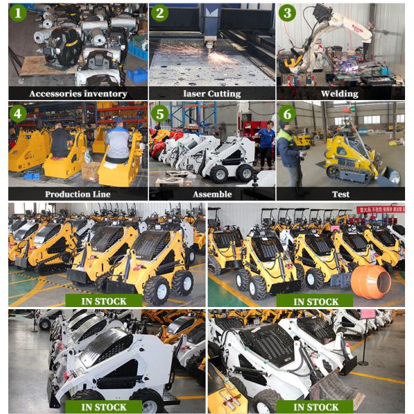 Loader Skid Steer Chinese Manufacturer Super Loading Capacity Mini Loader Skid Steer EPA CE