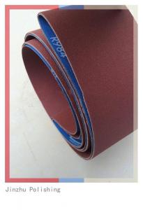 Best Low Noise Custom Sanding Belts , Abrasive Cloth Belt With Small Dust wholesale