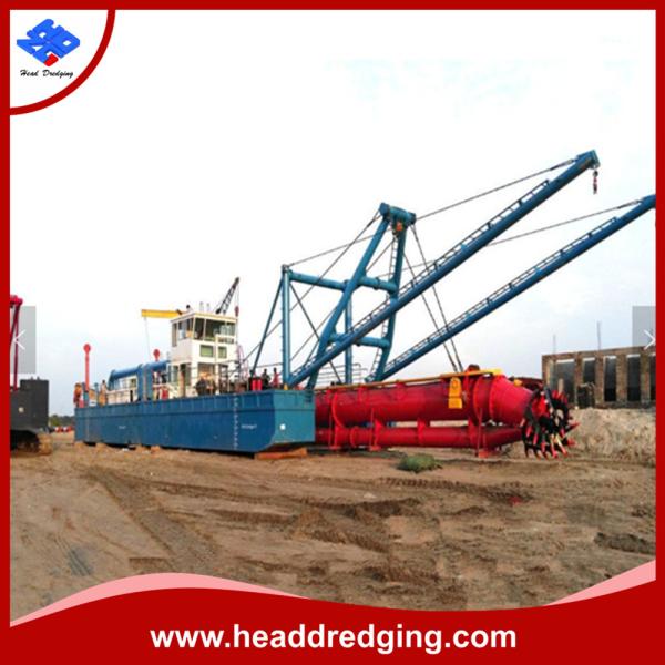 18 Inch River Sand Cutter Suction Dredger With Dredge Pump