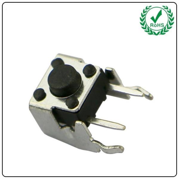 Cheap 6*6 Tact Switch With Bracket Side-DIP Tactile Switch for sale