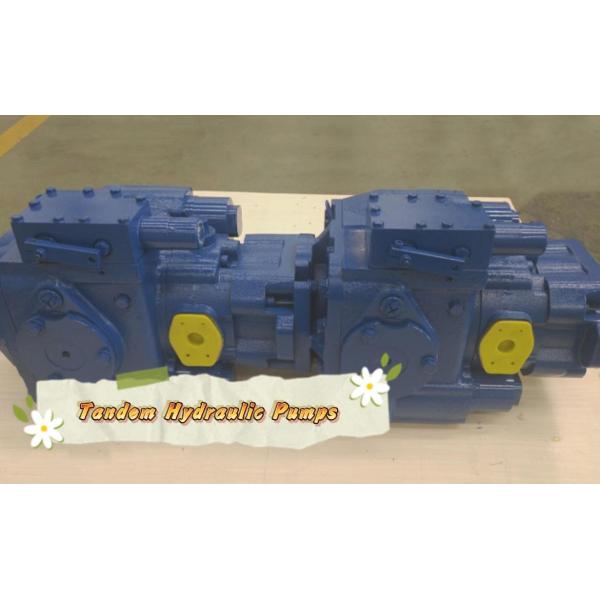 90Ml/R Tandem Hydraulic Pumps Harvesting Machinery Hydrostatic Pump