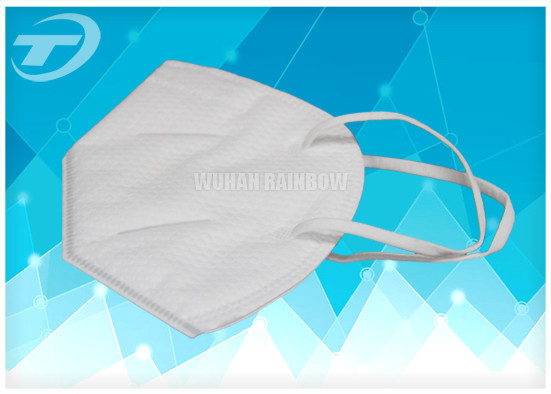 Heat Insulation Disposable Face Mask With 2ply Or 3 Ply Adjustable Nose Piece
