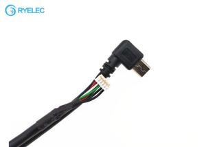 China Micro USB B Righ Angle Male To 1.25mm Pitch Molex 5 Way 51021-0500 Adapter Cable on sale